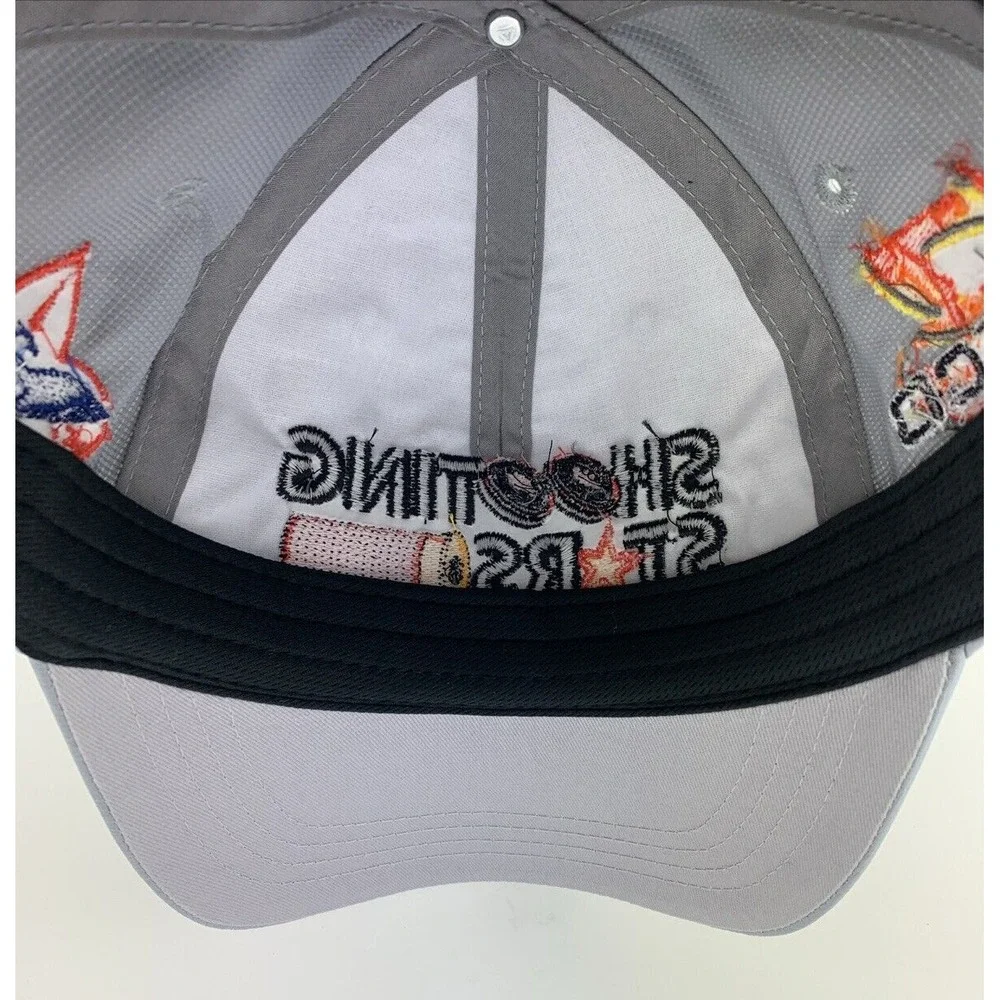 Shooting Stars Hat Gray Boy Scouts Sporting Clays BSA Zeeco Adjustable Ball Cap
